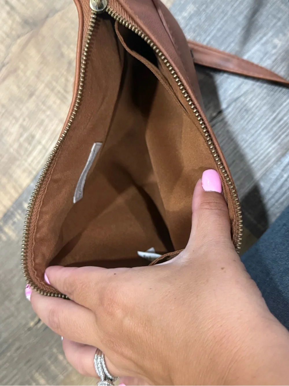 Classic Brown Crossbody Purse